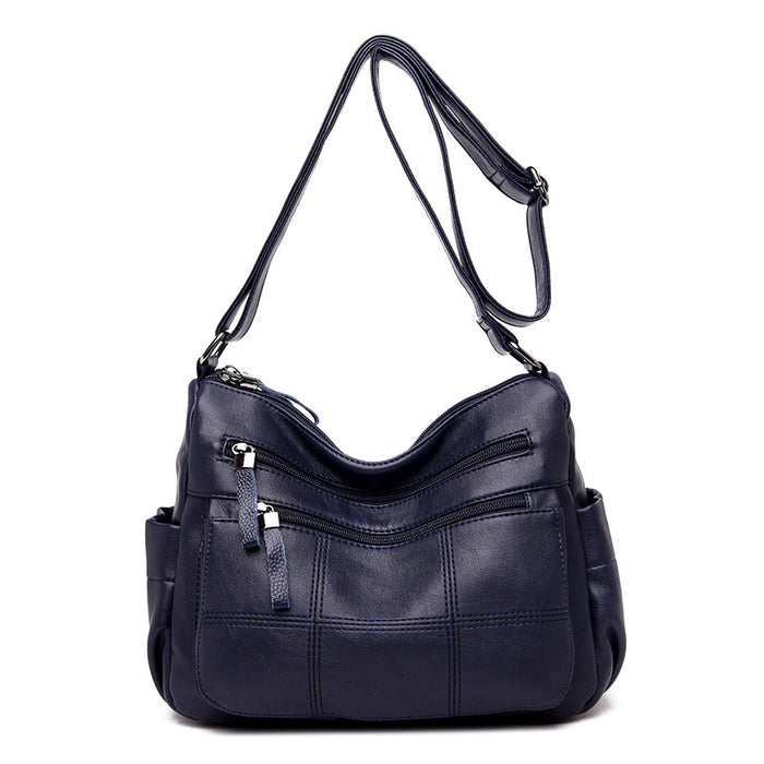 Women's Shoulder Leather Mother Bag Soft