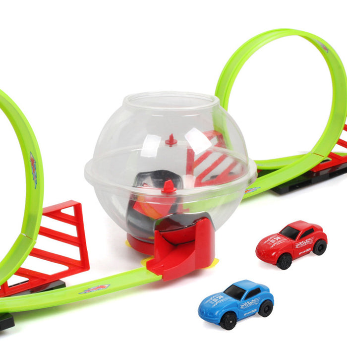 Boy Children Multiplayer Competitive Spinning Stereo Racing