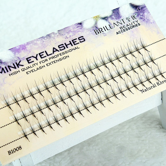 Single tufts of false eyelashes