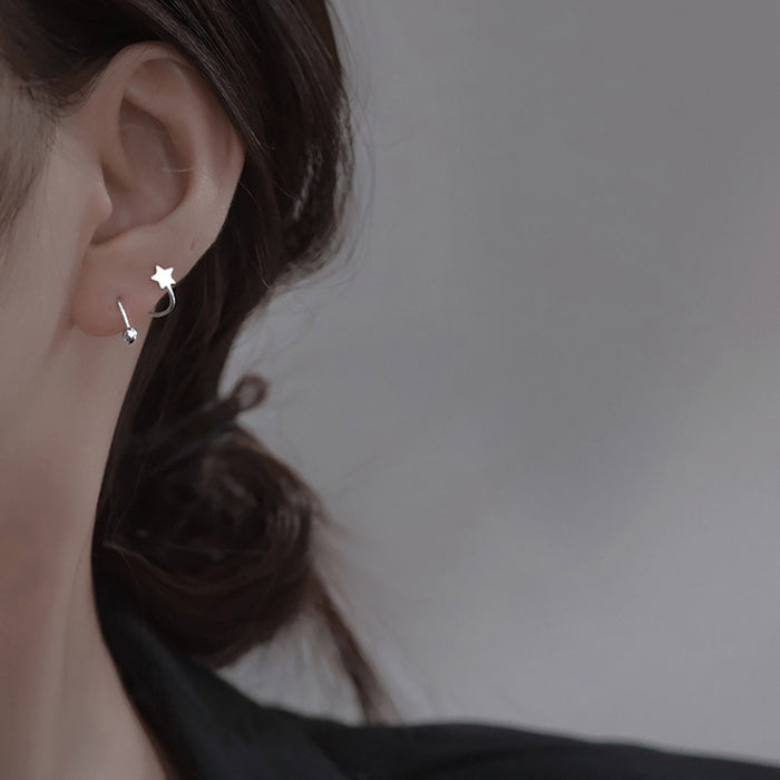Ladies Fashion Personality Temperament Love Ear Jewelry