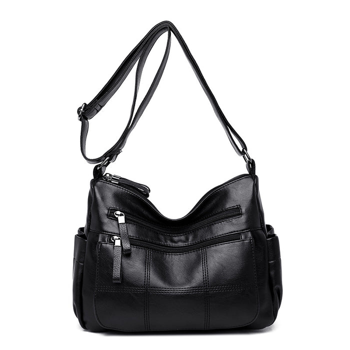 Women's Shoulder Leather Mother Bag Soft