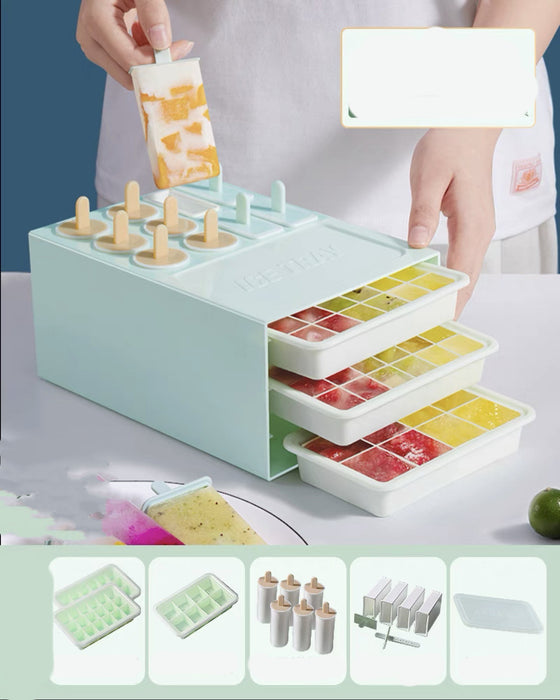 Silicone Ice Grid Cream Mold