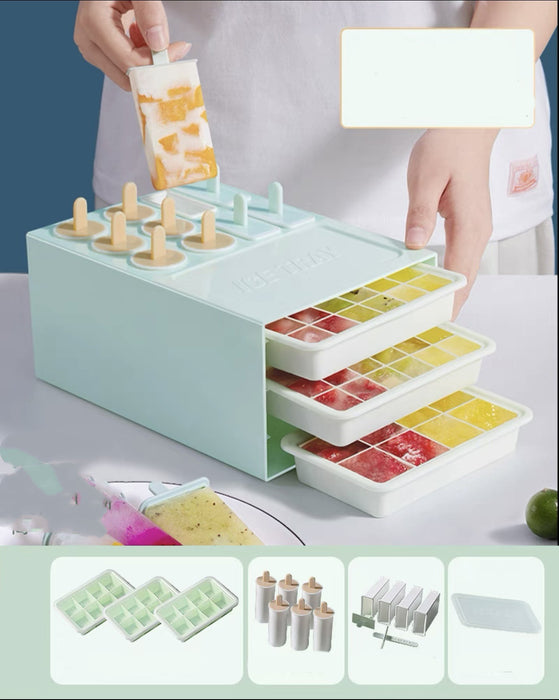 Silicone Ice Grid Cream Mold