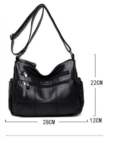 Women's Shoulder Leather Mother Bag Soft